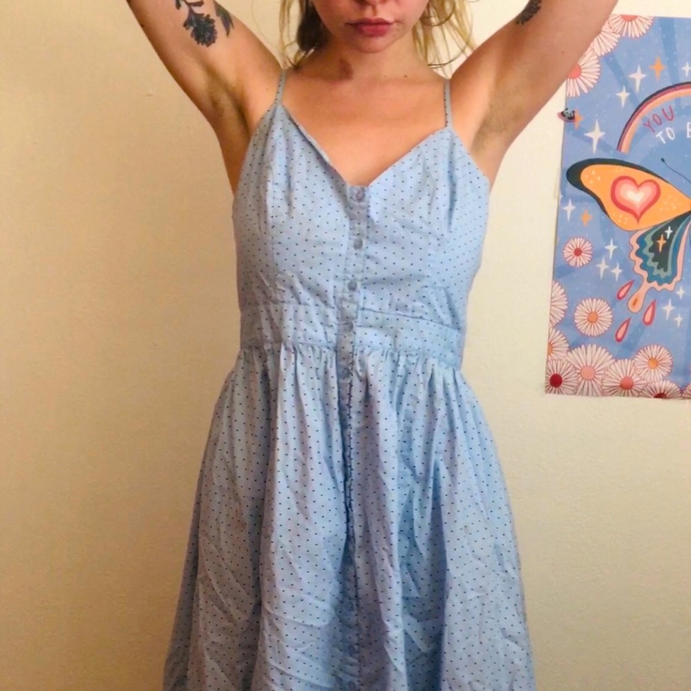 Blue Midi Dress